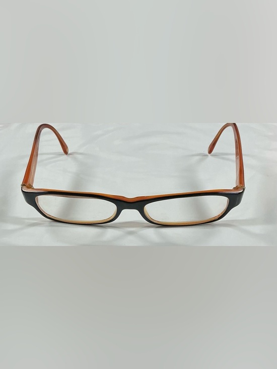 CHANEL Black Front with Amber/Tortoiseshell Temples Glasses SG1-28 - Picture 4 of 8